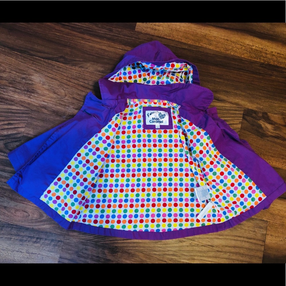 Mon Caramel Toddler Girl Jacket - Picture 4 of 8